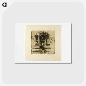 アートポストカード-Doorway, Venice
 - ジョセフ ペネル Postcard.