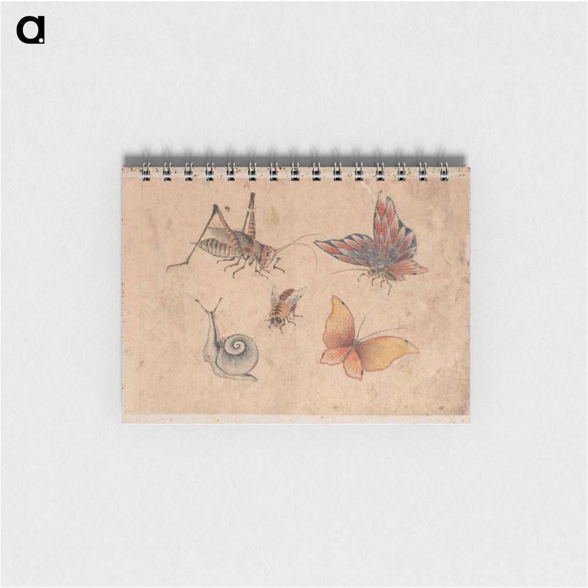 Album of Sketches by Katsushika Hokusai and His Disciples - 葛飾 北斎 Memo.