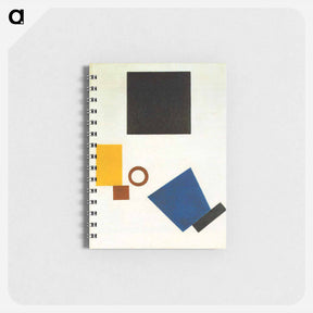 アートメモ帳-Suprematism. Self Portrait in two dimensions - カジミール マレーヴィチ Memo.