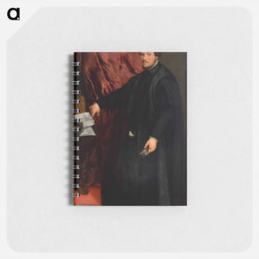 アートメモ帳-Portrait of Cardinal Cristoforo Madruzzo - ティツィアーノ ヴェチェッリオ Memo.