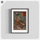 Shimosuwa: Yaegaki-hime - 歌川 国芳 Poster.