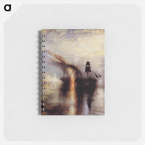 アートメモ帳-Peace - Burial at Sea - ウィリアム ターナー Memo.