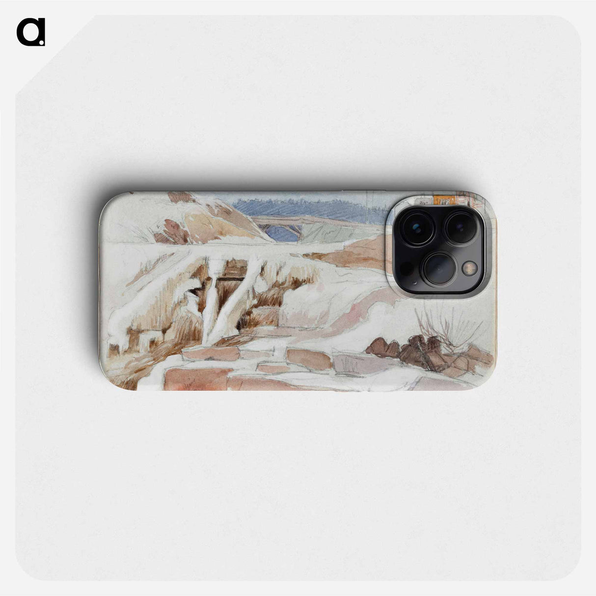 (unknown) part of a sketchbook - アルバート エーデルフェルト Phone Case.