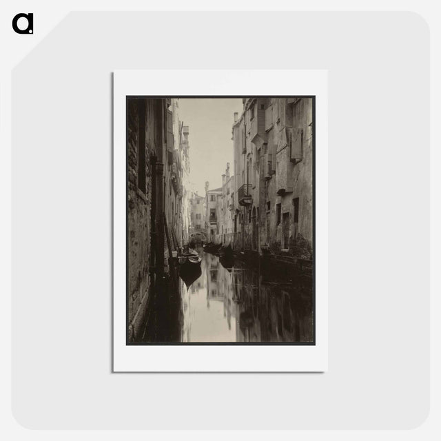 アートポストカード-A Venetian Canal - アルフレッド スティーグリッツ Postcard.