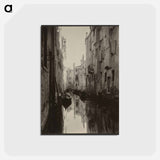 アートポストカード-A Venetian Canal - アルフレッド スティーグリッツ Postcard.