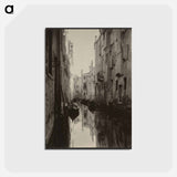 A Venetian Canal - アルフレッド スティーグリッツ Postcard.