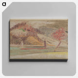 Autumn landscape - アーノルド ピーター ワイズ クビンチャン Canvas.