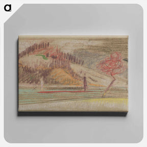 アートパネル-Autumn landscape - アーノルド ピーター ワイズ クビンチャン Canvas.