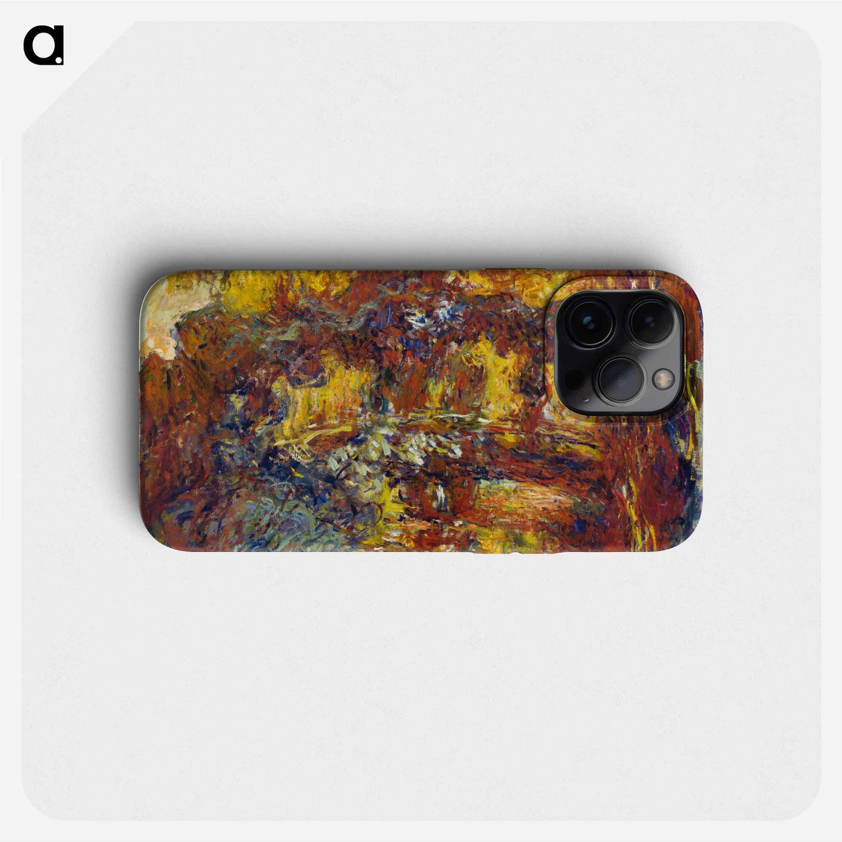 The Japanese Footbridge - Claude Monet Phone Case.