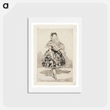 アートポストカード-Lola de Valence - エドゥアール マネ Postcard.