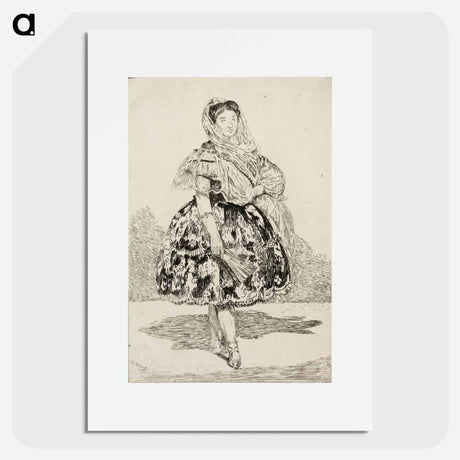 アートポスター-Lola de Valence - エドゥアール マネ Poster.