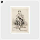 アートポストカード-Lola de Valence - エドゥアール マネ Postcard.
