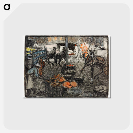 アートポストカード-Market Print - エドワード ペンフィールド Postcard.