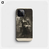 A Blacksmith - ウジェーヌ ドラクロワ Phone Case.
