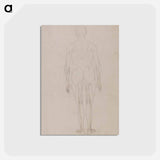 アートポストカード-Human Figure, Posterior View
 - ジョージ スタッブス Postcard.