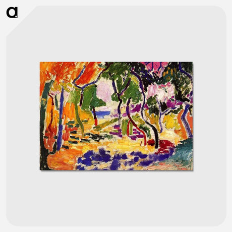 アートポストカード-Countryside at Collioure - アンリ マティス Postcard.