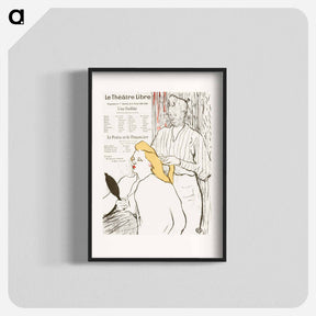 アートポスター-Le coiffeur - アンリ ド トゥールーズ ロートレック Poster.