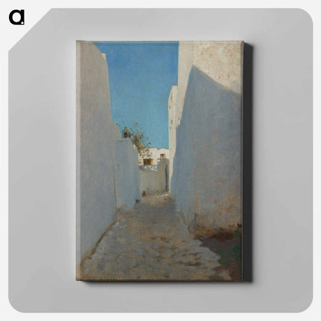 アートパネル-A Moroccan Street Scene - ジョン シンガー サージェント Canvas.