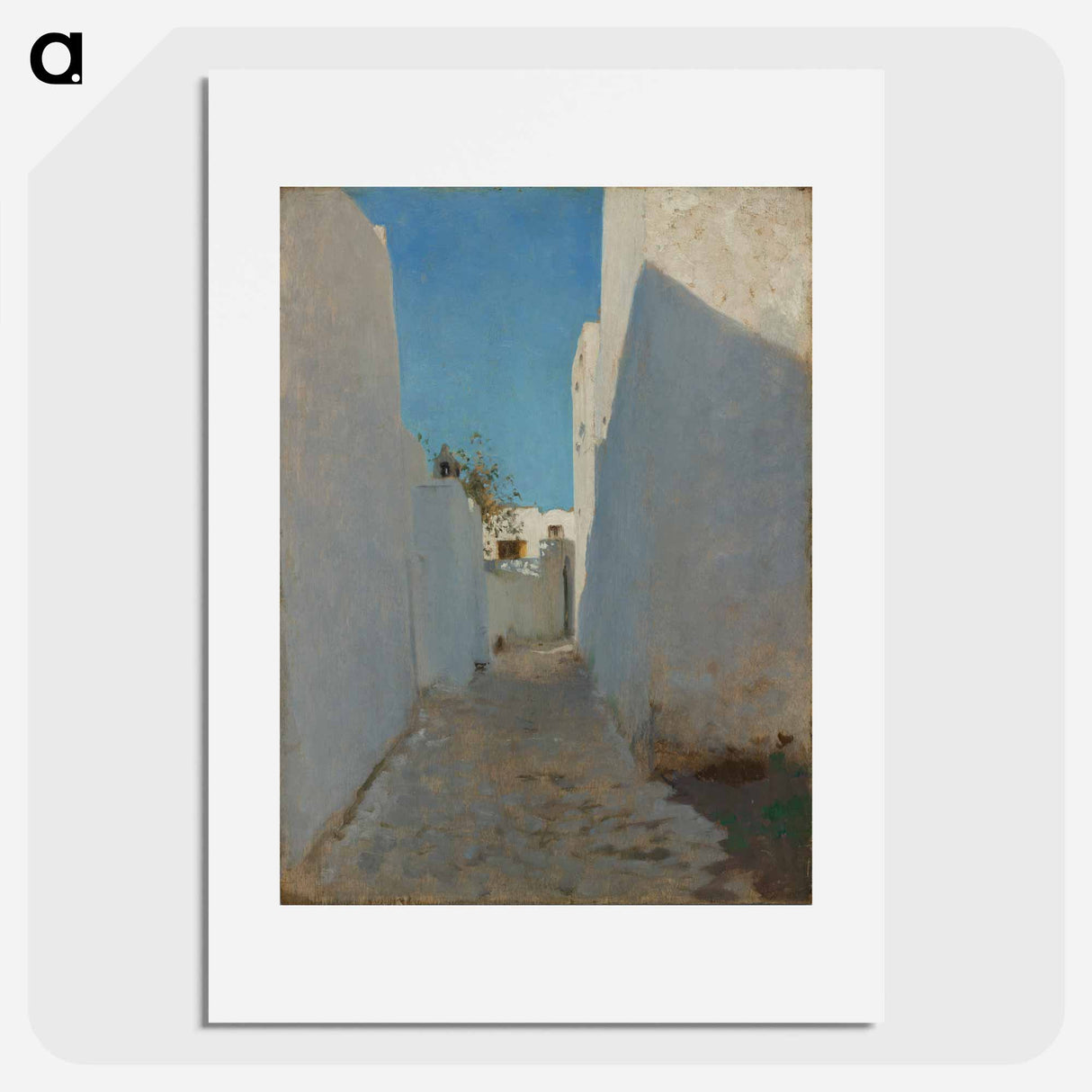 アートポスター-A Moroccan Street Scene - ジョン シンガー サージェント Poster.