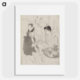 Afternoon Tea Party - メアリー カサット Poster.