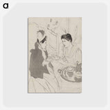 アートポストカード-Afternoon Tea Party - メアリー カサット Postcard.