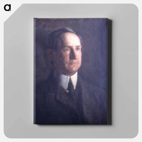 アートパネル-Portrait of Frank Lindsay Greenwalt - トーマス エイキンズ Canvas.