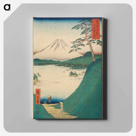 アートパネル-Misaka Pass in Kai Province
 - 歌川 広重 Canvas.
