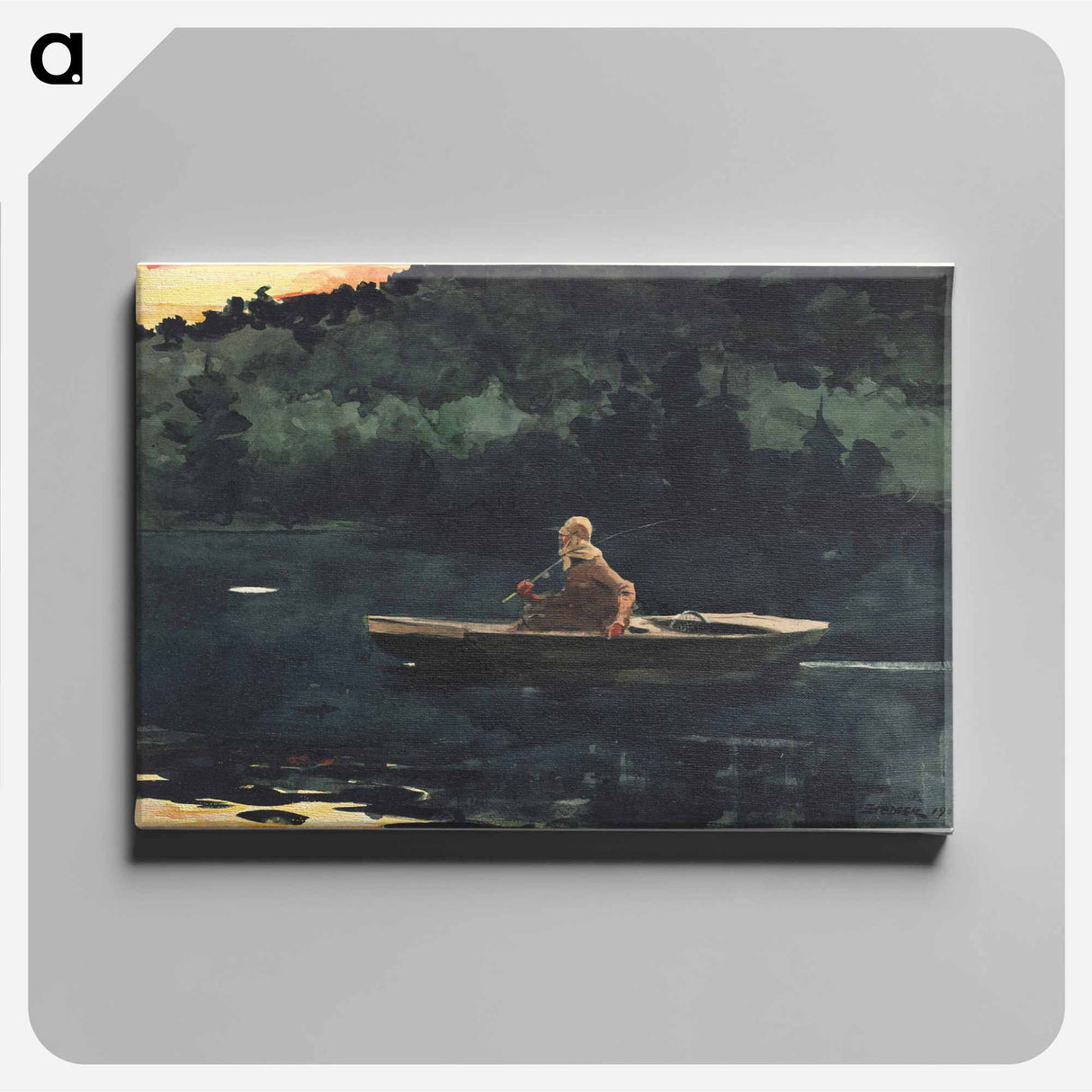 The Rise - Winslow Homer Canvas.