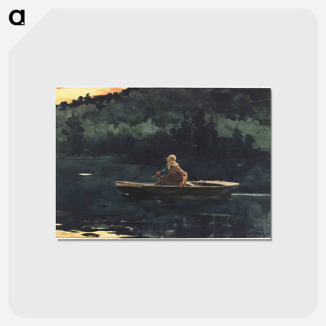 アートポストカード-The Rise - ウィンスロー ホーマー Postcard.