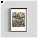 アートポスター-The Expulsion of the Hungarians from Lower Austria - アルブレヒト デューラー Poster.