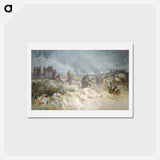 Slav Epic of Petr Herchicky of Vodnányi - Do not answer evil with evil - アルフォンス ミュシャ Postcard.