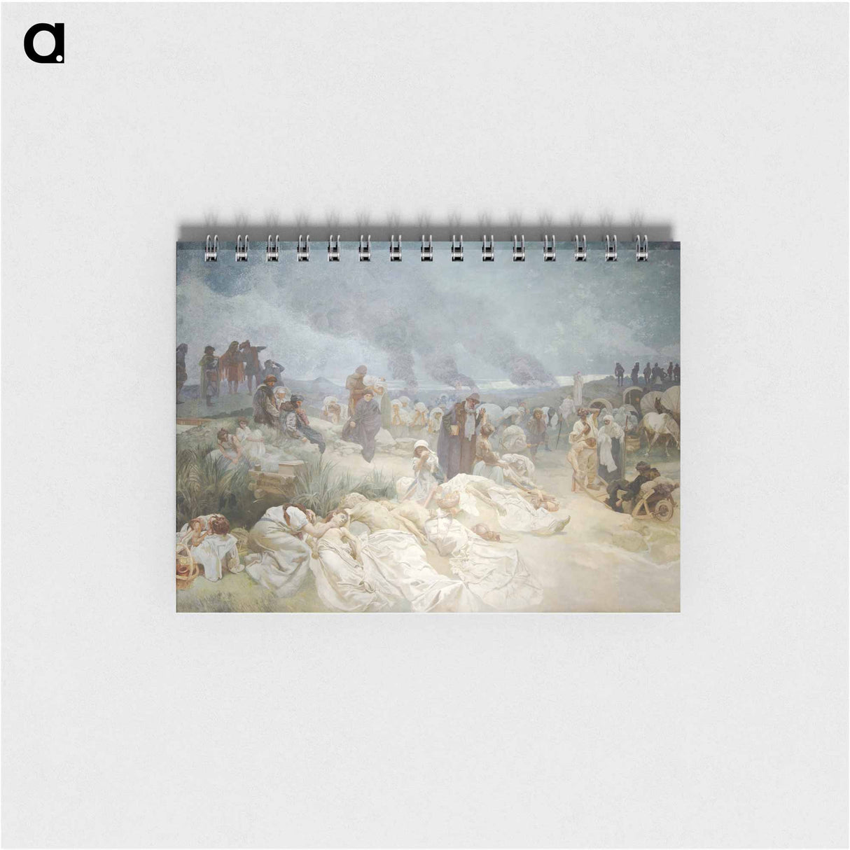 Slav Epic of Petr Herchicky of Vodnányi - Do not answer evil with evil - アルフォンス ミュシャ Memo.