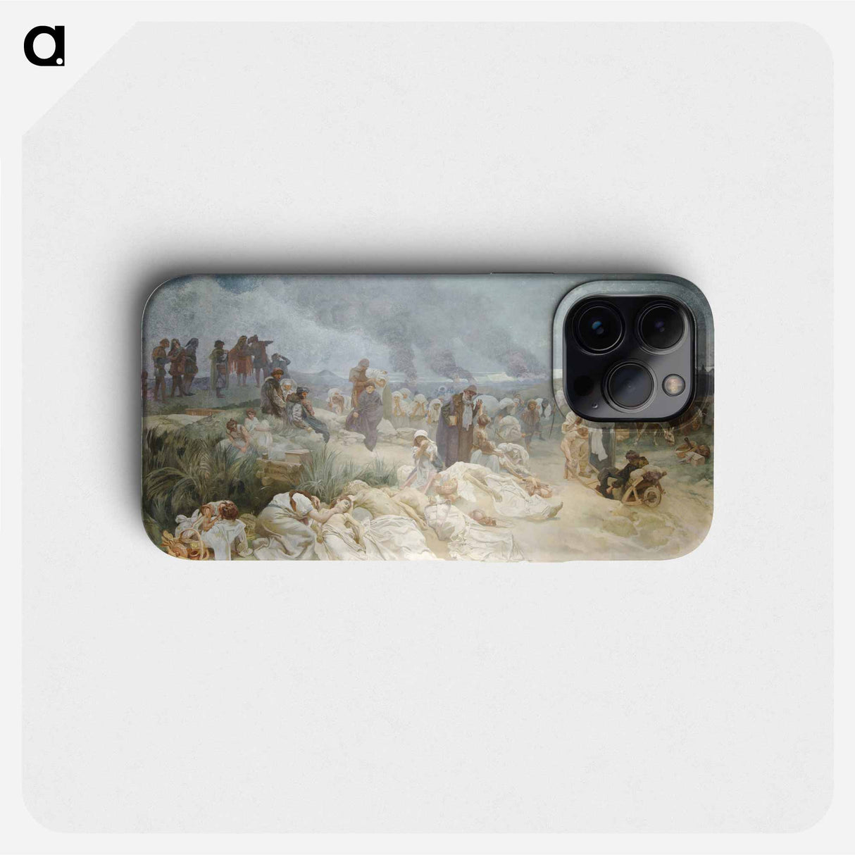 Slav Epic of Petr Herchicky of Vodnányi - Do not answer evil with evil - アルフォンス ミュシャ Phone Case.