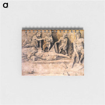 Mythological Scene, Metamorphoses of Amymone - アンドレア マンテーニャ Memo.