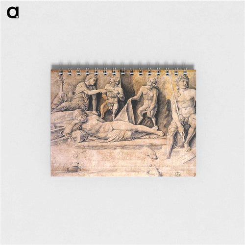 Mythological Scene, Metamorphoses of Amymone - アンドレア マンテーニャ Memo.