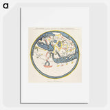 The Commerce and Navigation of the Ancients in the Indian Ocean - アンティーク地図 Poster.