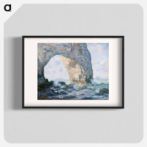 アートポスター-The Manneporte (Étretat) - クロード モネ Poster.