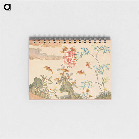 アートメモ帳-Bats, Rocks, and Flowers
 - クリーブランド美術館 Memo.