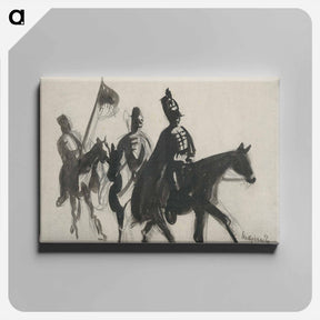 アートパネル-Riders
 - シプリアン マジェルニク Canvas.