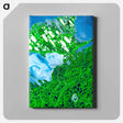 アートパネル-Teshekpuk Lake, National Petroleum Reserve, Alaska
 - 上空からの地球 Canvas.