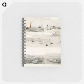 アートメモ帳-Sketches of Marine Scenes - エドゥアール マネ Memo.