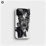 Dr. Ludwig Binswanger - エルンスト ルートヴィヒ キルヒナー Phone Case.