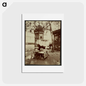 アートポストカード-Place St. Sulpice
 - ウジェーヌ アジェ Postcard.