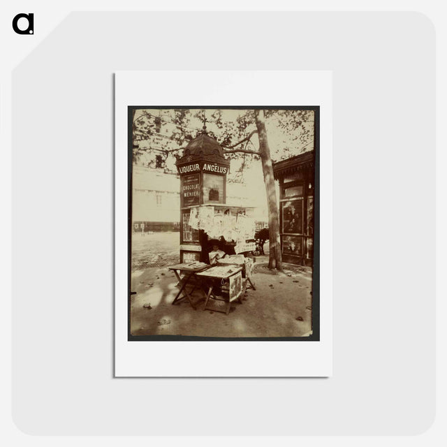 アートポストカード-Place St. Sulpice
 - ウジェーヌ アジェ Postcard.