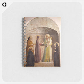 アートメモ帳-Presentation of Jesus in the Temple - フラ アンジェリコ Memo.