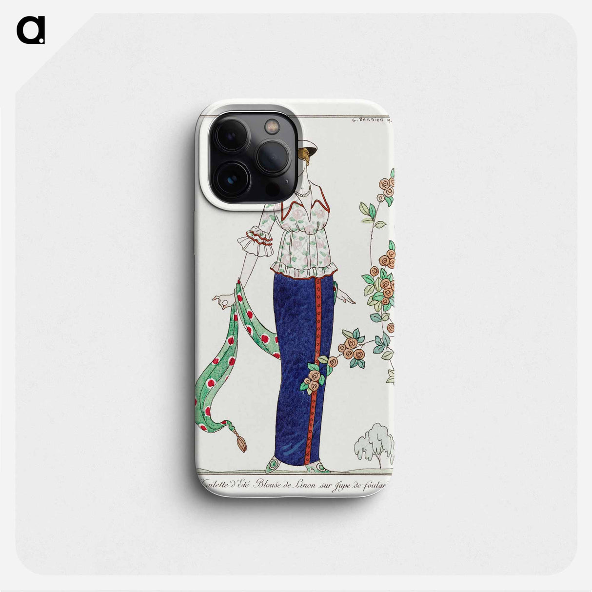 Parisian Costumes, no. 3: Toilette d'Été - Georges Barbier Phone Case.