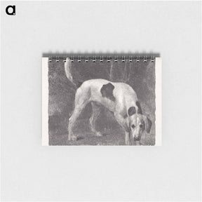 アートメモ帳-Dog: A Foxhound on the Scent
 - ジョージ スタッブス Memo.