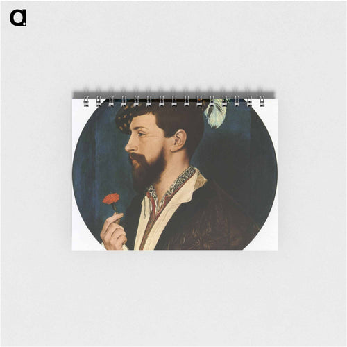 Portrait of Simon George of Quocote - ハンス ホルバイン Memo.