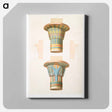アートパネル-Capitals of the Dromos Gallery, Philae
 - エジプト美術史 Canvas.