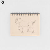 Stappend paard, naar links - ジャン ベルナール Memo.